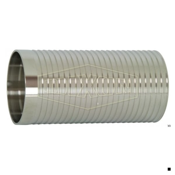 Long Weld Hose Adapter, 1 in, 316L SS, Domestic